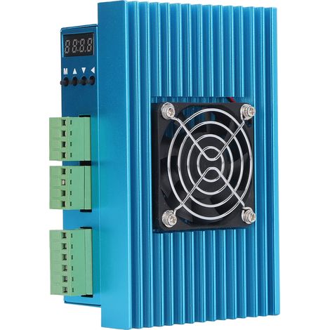Digitaler Schrittmotortreiber 18–80 V AC, 24–110 V DC, 4 Tasten, 300 kHz Impulsantwort, Steuereinheit (1/5)