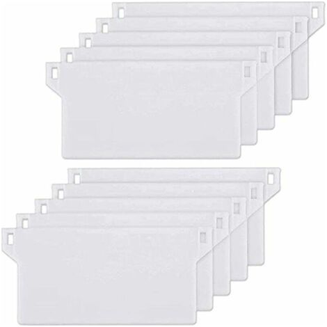 BARKBUSTERS ZM. 10pcs Plaque de Lestage Store Californien Poids Lest Stores Verticaux Plaque Lestage Store Lamelle Verticale 127mm Pièce Rechange Blanche (1/5)