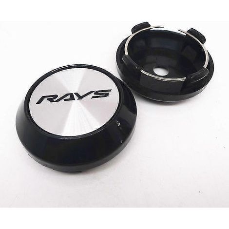 cache-moyeux de roue 64 mm Rays Racing, fabrication japonaise, protection anti-poussière, accessoires de style automobile cache-moyeux de roue A (1/5)