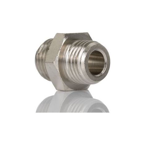 Adaptateur droit fileté Legris LF3000 vers G 1/4 Mâle G 1/4 Mâle ( Prix pour Paquet de 5 )