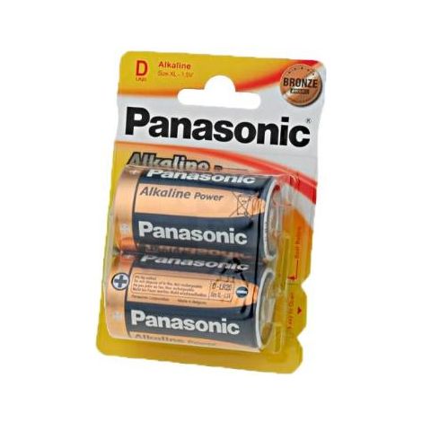 FPLUS pila alcalina panasonic power lr-20 2uds , PILA ALKALINA POWER LR20 1.5V BLISTER

Las baterías LR20 Alkaline Power de Panasonic se pueden usar en una amplia gama de aplicacio