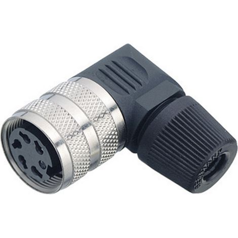 binder 09-0140-70-05 Rundstecker Stecker, gewinkelt Gesamtpolzahl: 5 Serie (Rundsteckverbinder): 682 (1/2)