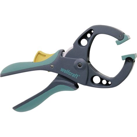 wolfcraft Morsetto a cricchetto PRO 50 I 3632000 I Per dosare la forza di serraggio, ideale per i progetti di fai da te e modellismo