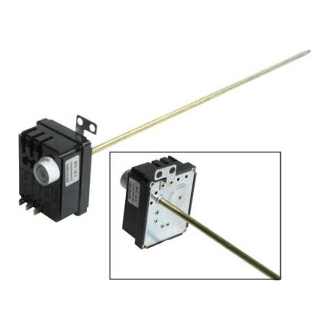 Thermostat triphasé COTHERM 69101401 – Sonde capillaire 445 mm – Patte en L pour chauffe-eau – 3791650