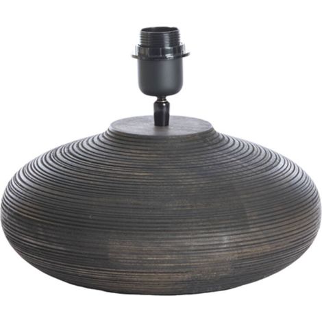 Light & Living - lampada da tavolo - Khomai - marrone - legno -