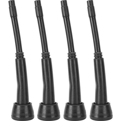 4 Pièces 00U Liners pour Machine à Traire, Trayeuse Chèvre, Accessoires Tétines Caoutchouc Noir (1/5)