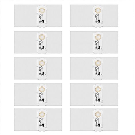 Lot de 10 sacs à poussière en tissu pour aspirateur A61I 204308 CT Mini/Midi - Filtre 2/5 204308 CT 15 - Accessoire de nettoyage (1/5)