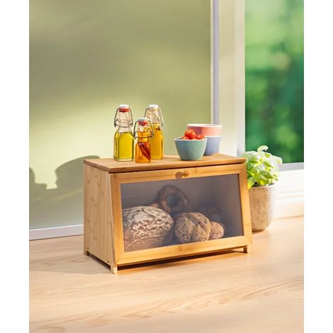Brotkasten XXL aus Bambus & Holz (1/5)