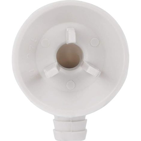 26mm Air Conditioning Drainage Hose Connector, White Exhaust Elbow PVC Air Conditioner, Replacement Accessory Outlet Outdoor (1/5)