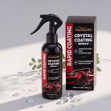 Auto-Keramikkristall-Beschichtungsspray zur einfachen Reinigung und Aufbereitung von Autolackoberflächen – 100 ml -- DE (1/5)
