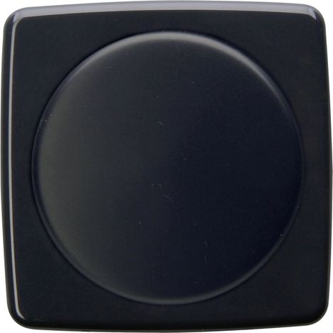 Kopp Dimmer-Abdeckung Rivo anthrazit, für Druck-Wechseldimmer, 335215182 Abdeckungen & Rahmen