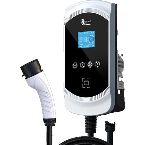 Chargeur EV, Surveillance Intelligente, Multiples Caractéristiques de Sécurité, 11KW 16A 3 phases (1/2)