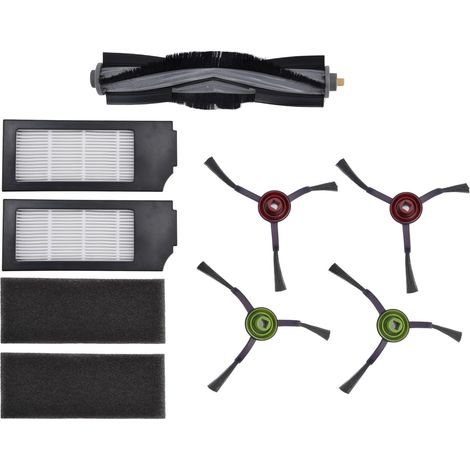 Kit de Brosses et Filtres pour Aspirateur Robot, Accessoires pour DEEBOT X1 Omni, Balai Latéral Principal (1/5)