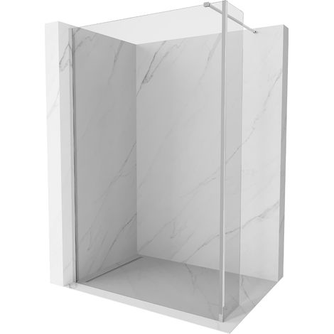 Mexen Kioto Walk-in Duschwand 95 x 30 cm, transparent, chrom - 800-095-212-01-00-030