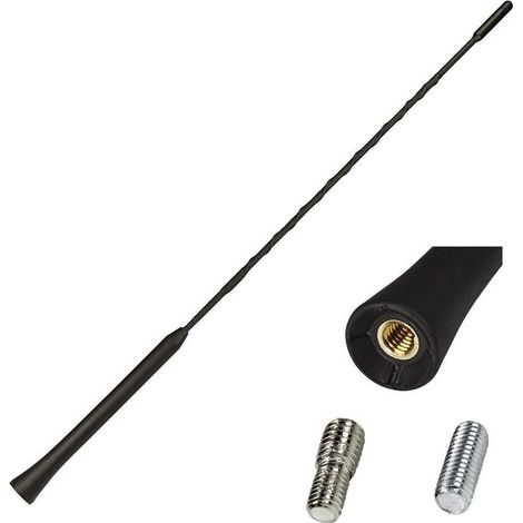 Trade Shop - AM FM ANTENNENSTAB 41CM UNIVERSAL AUTO KOMPATIBEL MIT VW HYUNDAI TOYOTA RENAULT - (1/5)