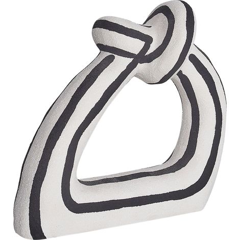 Figurine ZANDER Stoneware Black/ White