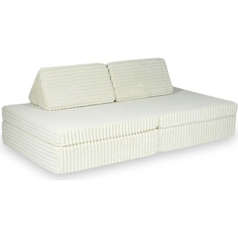 Montessori Standard Waffel Beige Spielsofa (1/5)
