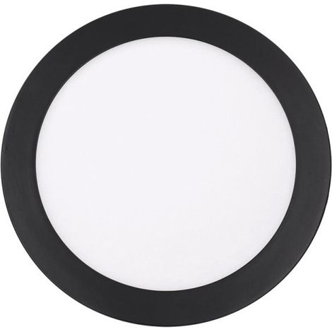 Downlight LED Empotrable Circular Negro 17 cm  Foco LED 12 W CCT (1/5)