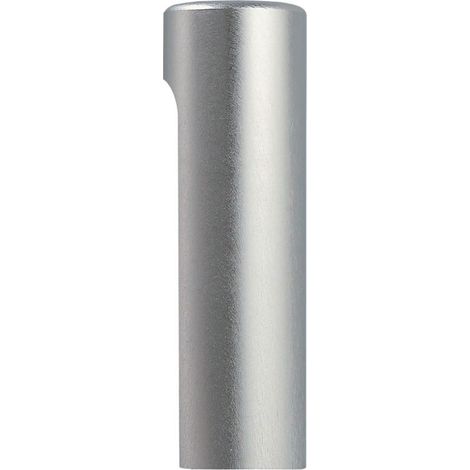Cache Contemporain aluminium pour fiche EXACTA argent 16 mm - OTLAV