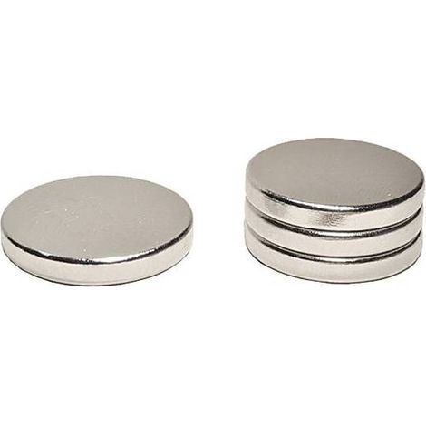 28 x BOTTONE MAGNETICO S/FORO D 20X3 MM POR 8 KG