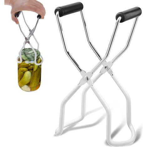 Pinzas de acero para frascos