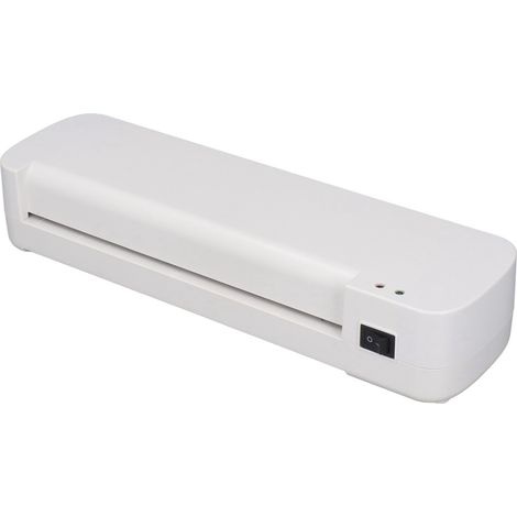 Mini-Tischlaminiergerät A4, Heißlaminierung, Thermolaminierung für Büro, Schule und Gewerbe, EU-Stecker 220–240 V (1/5)