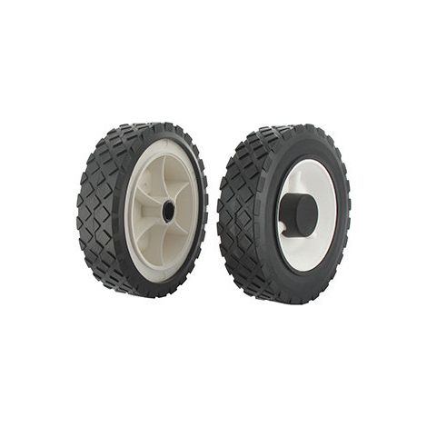 Rueda adaptable para Al-ko - ø: Ext: 150mm, Diámetro del agujero: 14mm, Longitud del buje: 35mm