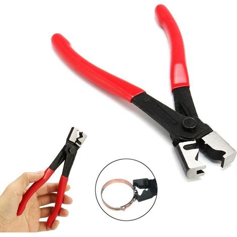 Pinza A Clic Per Montaggio Smontaggio Fascette Morsetti Auto