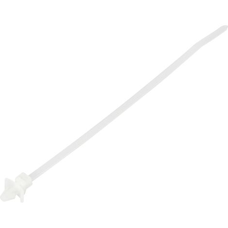 TRU COMPONENTS TC-13030676 TC-WM-115-3.6-N Serre-câble 155 mm 3.6 mm naturel avec fermeture à ailett (1/2)