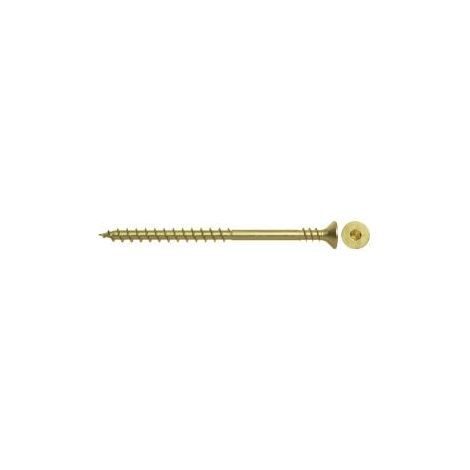 fischer OSB-Plattenschraube FOS CTD 4,5 x 50 YZP 220 Senkkopf Innenstern TX Doppelgew. gelb pass. - 578591 (1/4)