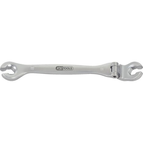 Kstools – Clé à tuyauter articulée 22 mm – Acier chromé vanadium – Coudée à 15° pour accès difficile – Montage et démontage rapide (1/3)