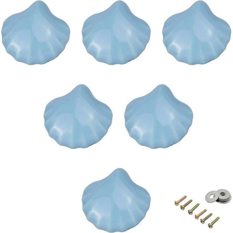 Set di 3 pomelli in ceramica per cassetti per cameretta bambini (1/5)