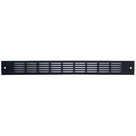 Grille plate 488 375x30mm noir - RENSON - 17376