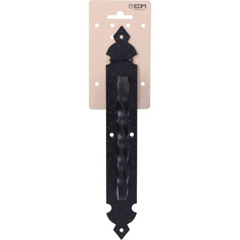 Türgriff 275 mm, geschmiedet, schwarz, EDM