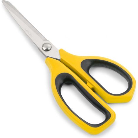 Ciseaux de cuisine Arcos 185625 acier inoxydable et mango Polypropylène + 215 mm élastomère jaune sous blister. (1/5)