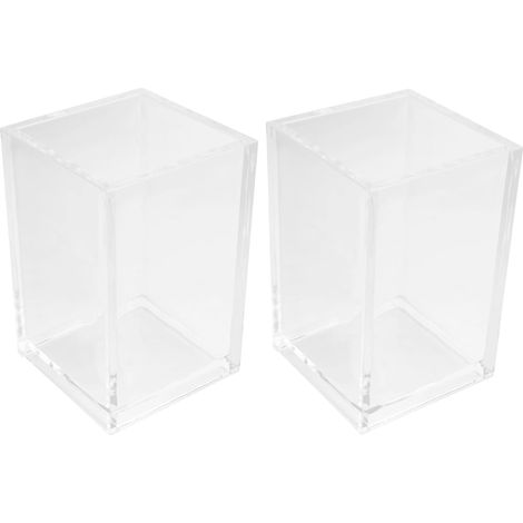 de 2 porte stylos en acrylique organiseur de bureau (1/5)