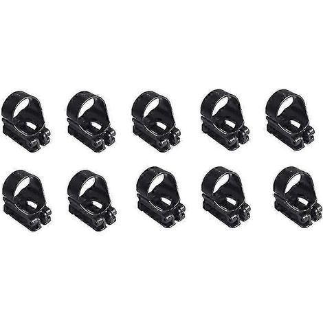 Lot de 10 clips universels en plastique pour tuba et masque de plongée, pièces de rechange pour équipement de plongée en apnée p202411261186 (1/5)
