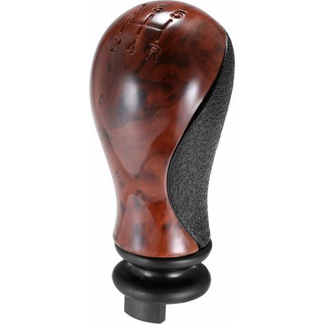 Pommeau de levier de vitesse de voiture 5 vitesses manuel adapté pour Citroen C5 C2 C3 C4 C3 Sax Xsara Xantia Picasso 99-08 PICASSO Pluriel 99-10 - marron Autres pièce de rechange pour voiture (1/5)