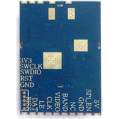 Module récepteur RF7500 6G-7.5G VRX, module récepteur vidéo analogique FPV, module SPI, signal RSSI supérieur (1/5)