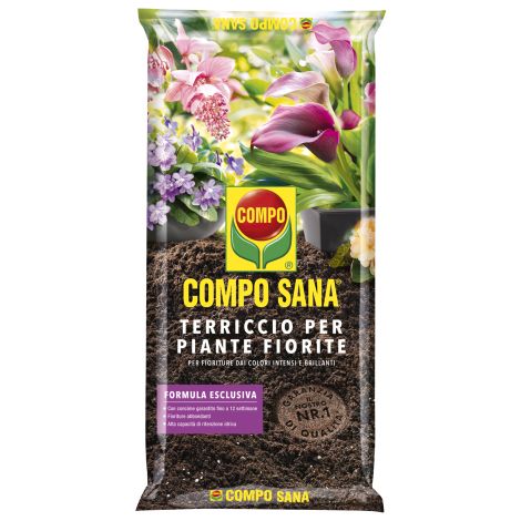 Compo SANA PIANTE FIORITE Terra Terriccio substarto concimato 20 LT (1/2)