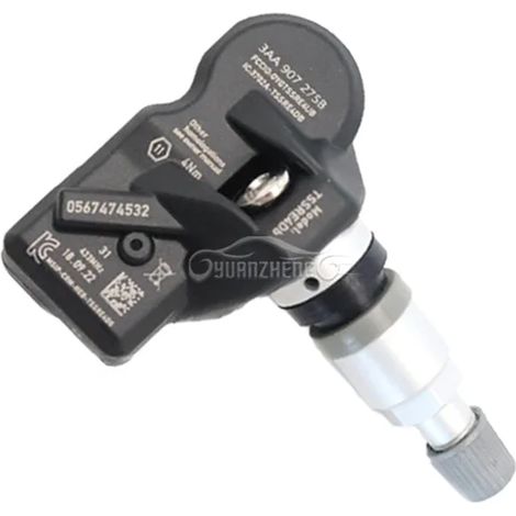 (1 pièce) Capteur de pression des pneus 3AA907275B pour véhicules Volkswagen CC, Tiguan et Passat (2007-2015), 433 MHz (1/5)