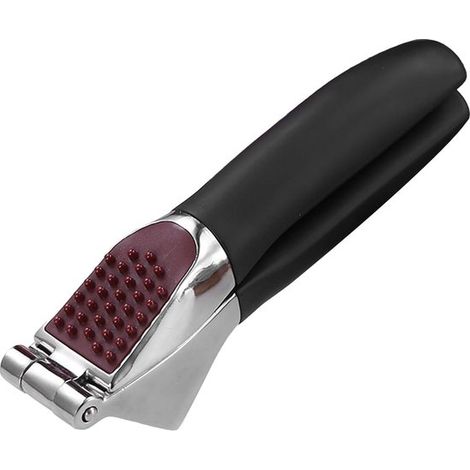 Spremiaglio - Utensile da cucina - Prepara rapidamente gli ingredienti - Manico ergonomico - Lega di zinco - Argento (1/5)