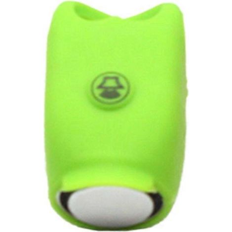 Mini sonnettes de vélo en silicone (lot de 2) pour klaxons de vélo électrique, adaptées au montage sur guidon. (1/5)
