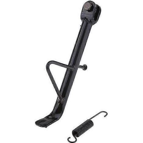 Seitenständer für Motorrad, Motorrad, Roller, E-Bikes und ATVs – Schwarz, 17 cm