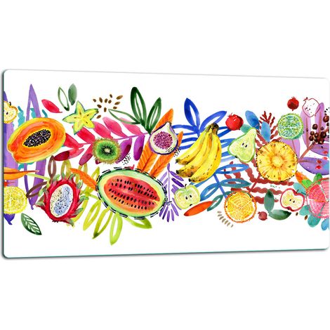 Schneidebrett aus Glas, 52 x 30 cm, Obst (1/5)