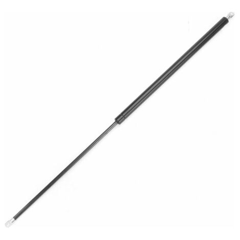 BUNTHAUS Cylindre à gaz universel 800 mm – Acier inoxydable noir – Force 650N – Support pour capot moteur et coffre – 1 pièce