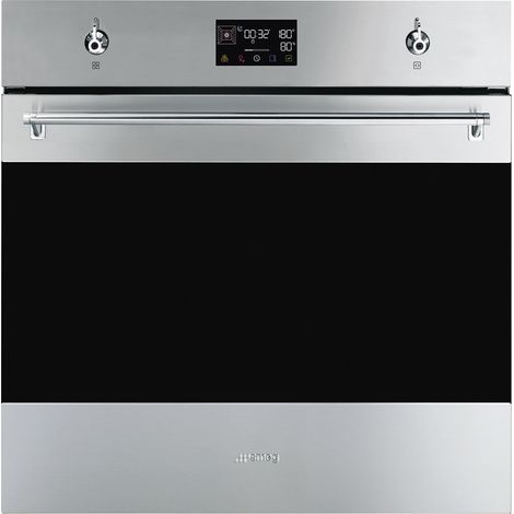 Smeg Classic Classica Forno SOP6302S2PX Acciaio Inox. Dimensione del forno: Media, Tipo di forno: Forno elettrico, Capacità interna forno totale: 68 L. Posizionamento dell'apparecchio: Da incasso, ... (1/4)