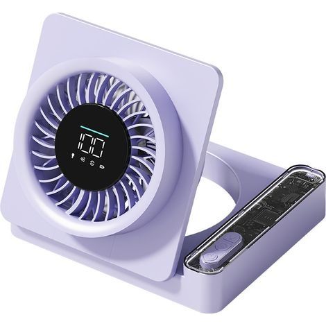 Ventilateur de Cou avec Moteur BrushlessUSB, SilencieuxLongue DuréeLégerPour Enfant, Adulte -