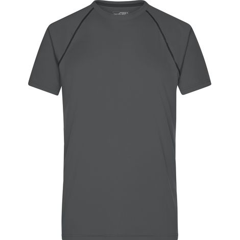 James & Nicholson Funktions-Shirt Herren JN496 Gr. XL titan/black