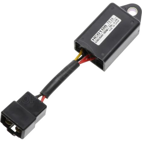 TEMPORISATEUR DE PRECHAUFFAGE ET ELECTROSTOP ORIGINE - MOTEUR YANMAR 2TNE68, BELLIER B8 DOCKER OPALE DIVANE JADE VX550, CHATENET BAROODER CH26, JDM TITANE ABACA (1/2)